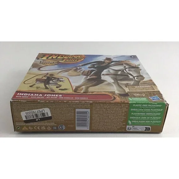 Indiana Jones Worlds of Adventure Indiana Jones 2.5" Figure Whip and Horse 2023 - Picture 2 of 6
